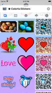 Colorful Stickers and Emoji screenshot 2