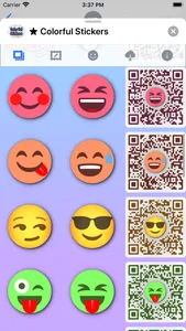 Colorful Stickers and Emoji screenshot 3