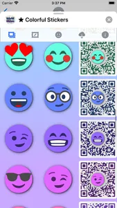 Colorful Stickers and Emoji screenshot 4