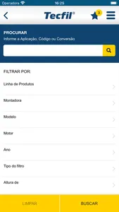 Filtros Tecfil screenshot 1