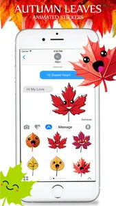 The Autumn Leaves Stickers screenshot 4