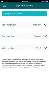 Davis Vision Member App screenshot 3