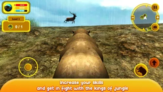 Rhinoceros Simulator 3D screenshot 0