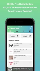 Pocket Radio - Live Streaming screenshot 0