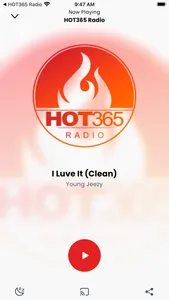 HOT365 Radio screenshot 1