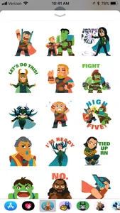 Marvel Stickers: Thor Ragnarok screenshot 0