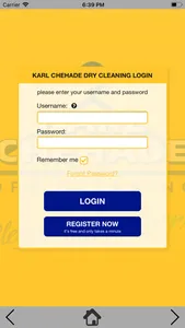 Karl Chehade Drycleaning SA screenshot 0