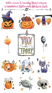 Nice Watercolor Halloween Pack screenshot 0