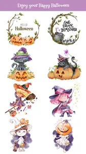 Nice Watercolor Halloween Pack screenshot 3