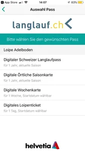 Digitaler Langlaufpass screenshot 3