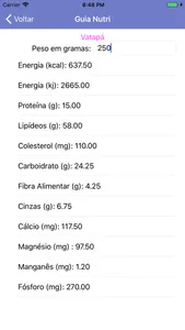 Guia Nutri screenshot 3