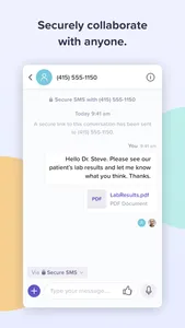 BloomText HIPAA Compliant Chat screenshot 4