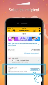 Brastel Remit - Send Money screenshot 2