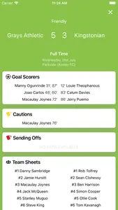 Non League Football Scores screenshot 2