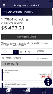 Stockgrowers State Bank Mobile screenshot 2