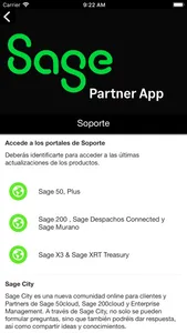 Sage Partner App screenshot 1