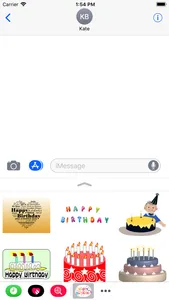 Happy Birthday Stickers 2017 screenshot 2