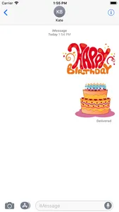 Happy Birthday Stickers 2017 screenshot 4