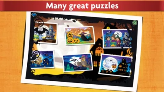 Halloween Kids Jigsaw Puzzles screenshot 0