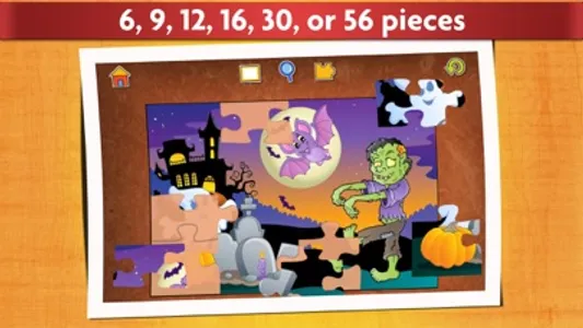 Halloween Kids Jigsaw Puzzles screenshot 1