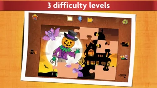 Halloween Kids Jigsaw Puzzles screenshot 3