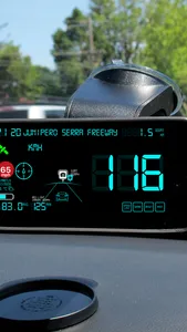 Speedmeter mph digital display screenshot 3