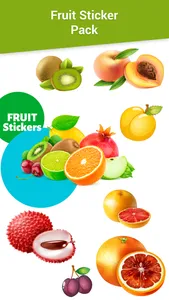 Fruit Stickers Pack screenshot 0