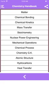 Handbook Of Chemistry screenshot 3