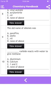 Handbook Of Chemistry screenshot 4