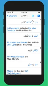 AlQuran English Translation screenshot 2