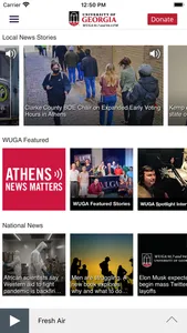 WUGA Public Radio App screenshot 1