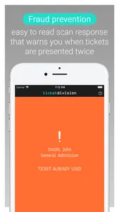 Ticket Division Scanner screenshot 3