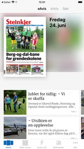 Steinkjer-Avisa eAvis screenshot 0