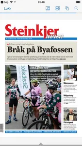 Steinkjer-Avisa eAvis screenshot 1