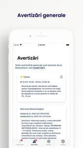 Alerte Meteo Romania screenshot 2
