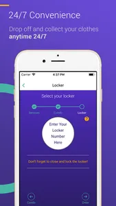 My Laundry - Drycleaning box screenshot 1