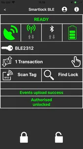 Smartlock BLE screenshot 2