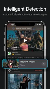 rPlayer: VR & 3D Video Player screenshot 2