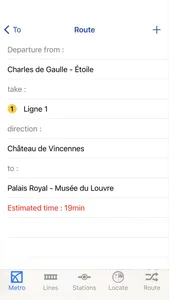 Metro Paris - Map & Routes screenshot 2
