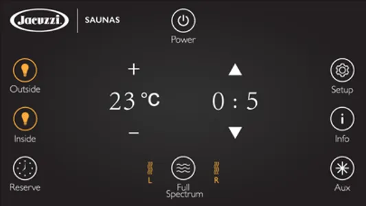 Jacuzzi® Sauna Connect App screenshot 0