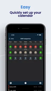 Schichter - Shift calendar screenshot 2