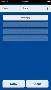 Physics Calculators screenshot 1