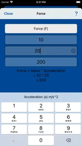 Physics Calculators screenshot 2