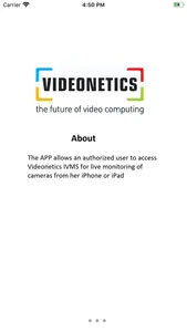 Videonetics Mobile Viewer screenshot 0