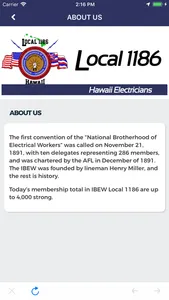 IBEW 1186 screenshot 3