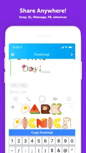 Fontmoji - 3D & Color Fonts screenshot 3