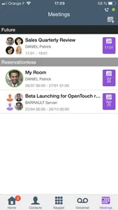 OpenTouch Conversation Plus screenshot 3