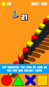 Lava Jumper: The Floor is Lava screenshot 1