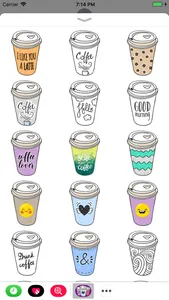 Coffee to Go - Sticker Pack screenshot 1