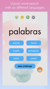 busca palabras: word search screenshot 0